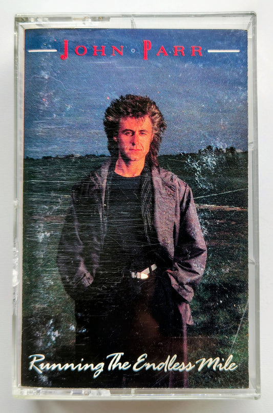 John Parr - “Running The Endless Mile” - CASSETTE TAPE VG+/VG+