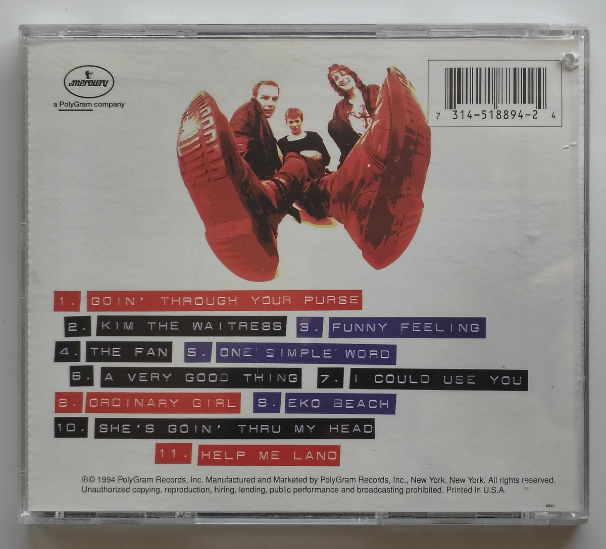 Material Issue - "Freak City Soundtrack" - COMPACT DISC VG/VG+