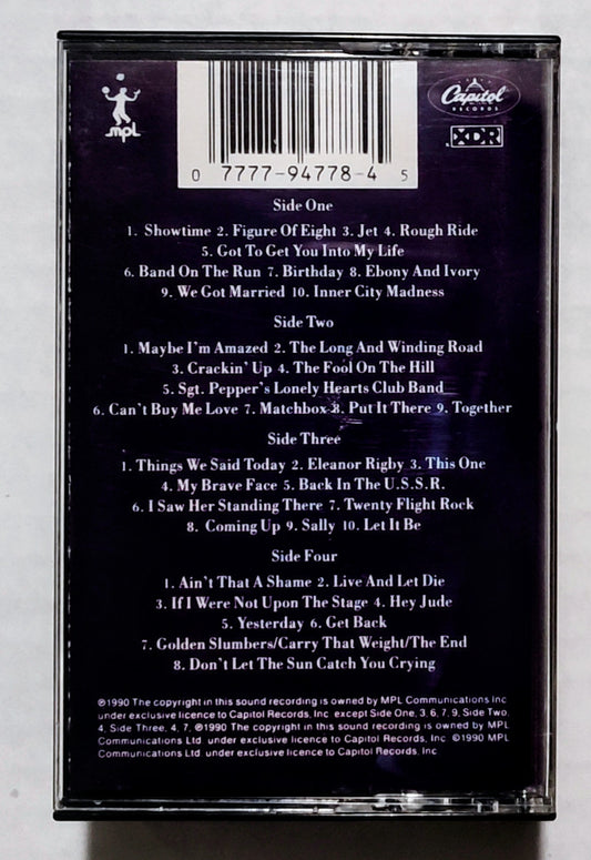 Paul McCartney - “Tripping The Live Fantastic” - CASSETTE TAPE (2x) VG/VG+