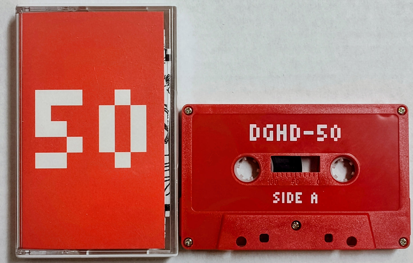 Various Artists - “DGHD-50 (Digital Hot Dogs Compilation)” - INDIE CASSETTE TAPE NM/NM [Digital Hotdogs Records]