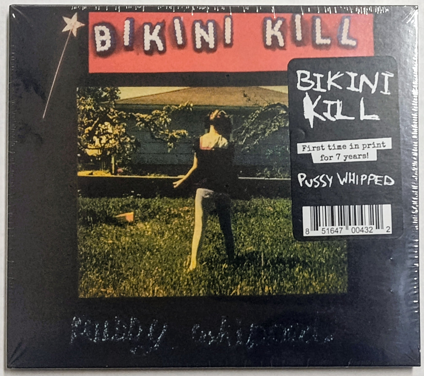 Bikini Kill - “Pussy Whipped” - INDIE COMPACT DISC M/M (Sealed)