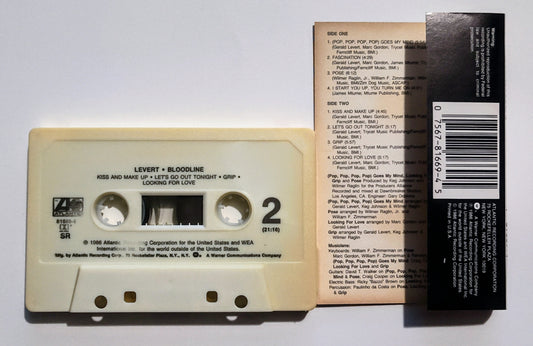 LeVert - "Bloodline" - CASSETTE TAPE (SR; DOLBY) VG/VG