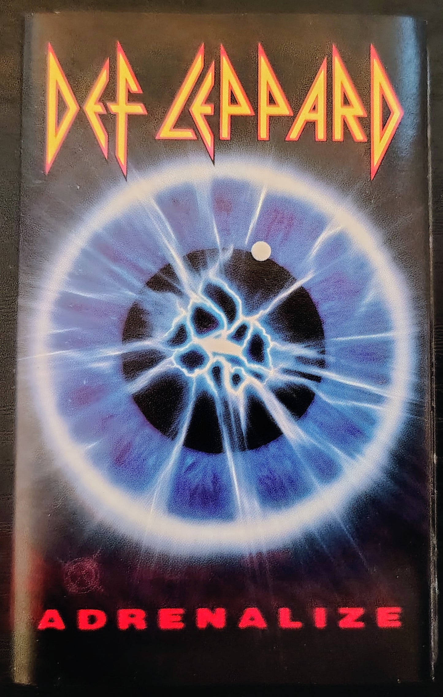 Def Leppard - "Adrenalize" - CASSETTE TAPE VG+/VG+