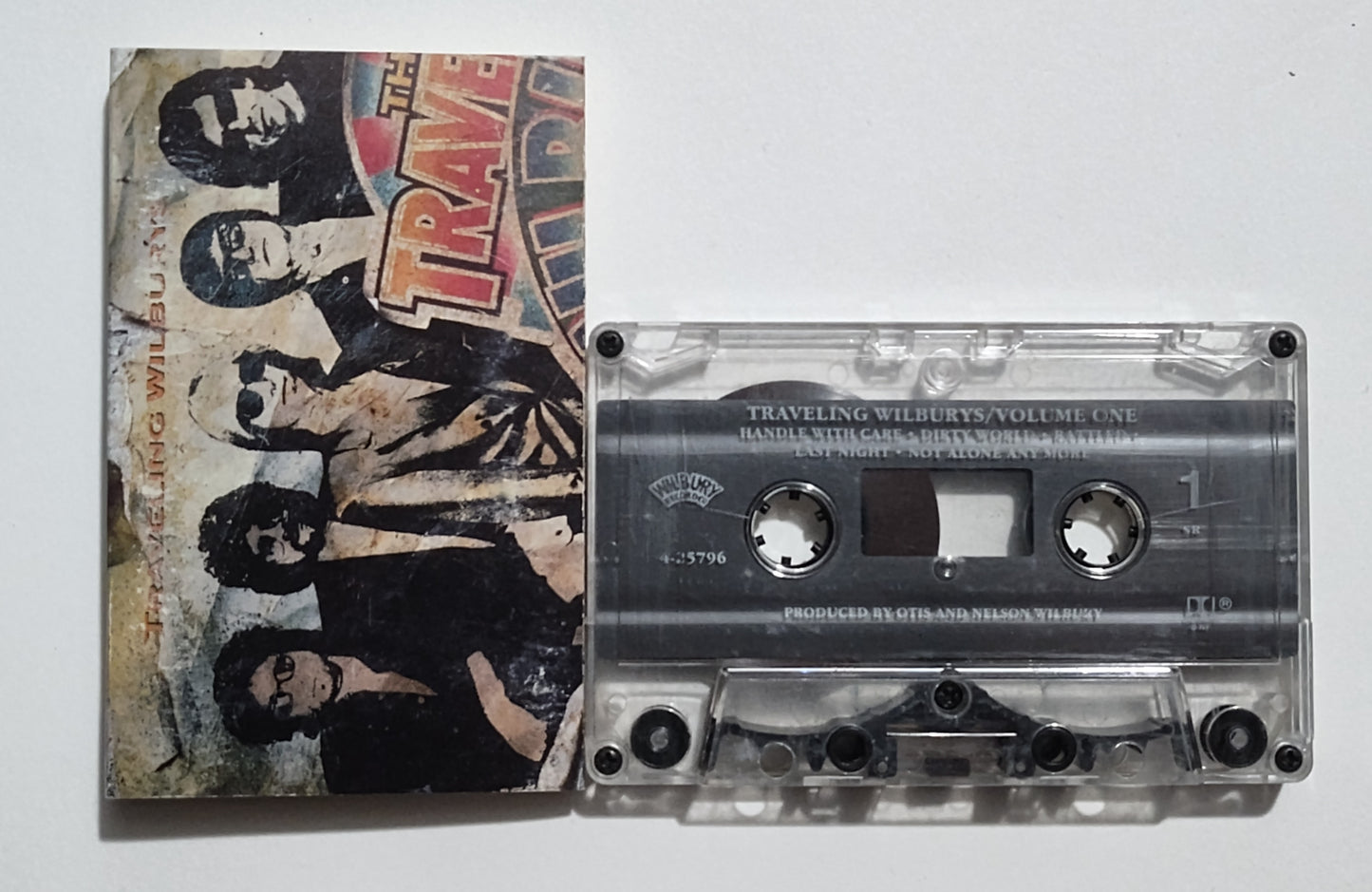 Traveling Wilburys - "Volume One" - CASSETTE TAPE (SR; DOLBY HX PRO B NR) VG+/VG
