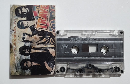 Traveling Wilburys - "Volume One" - CASSETTE TAPE (SR; DOLBY HX PRO B NR) VG+/VG