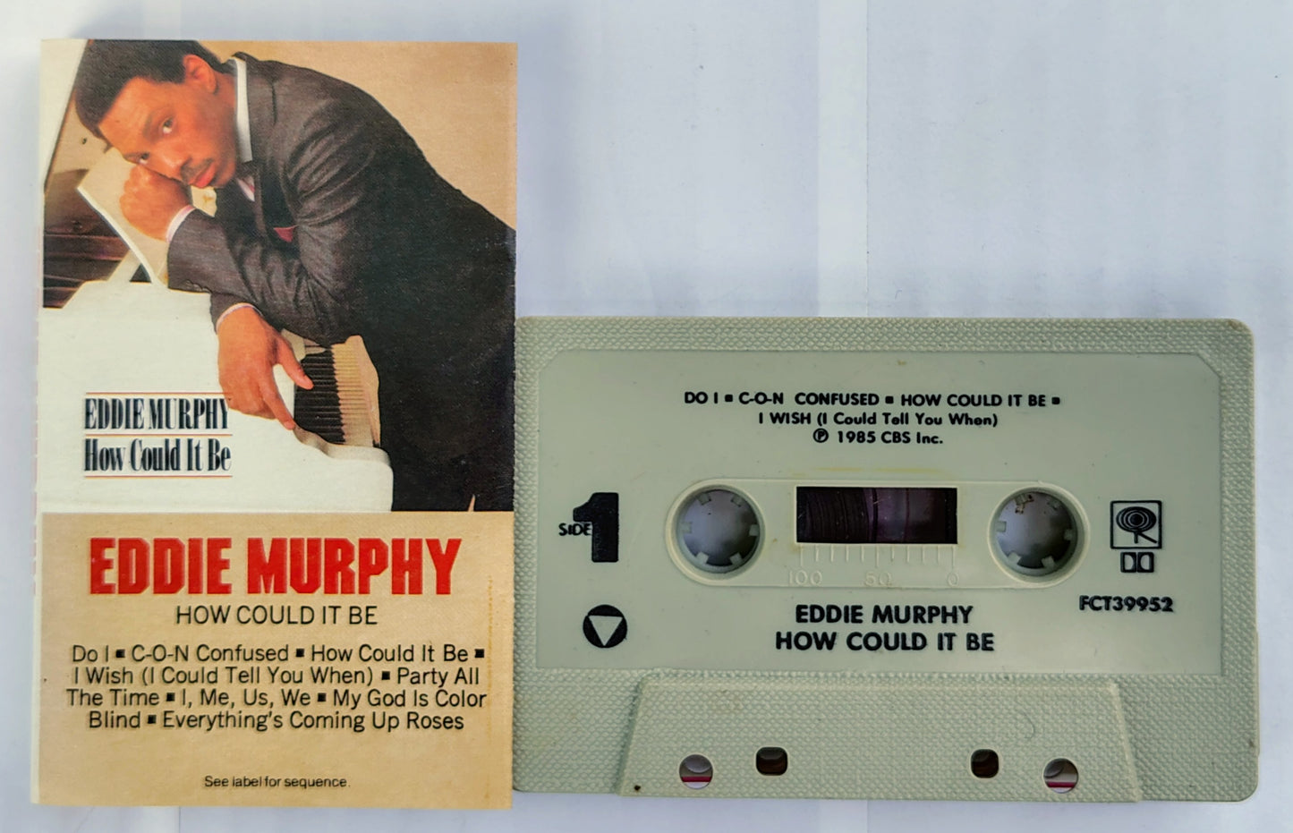 Eddie Murphy - “How Could It Be” - CASSETTE TAPE VG+/VG+