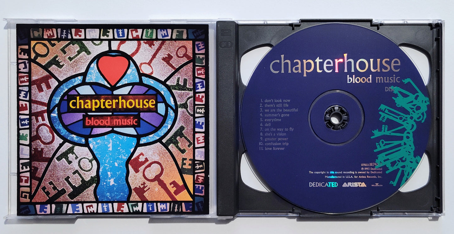 Chapterhouse - "Blood Music" - COMPACT DISC (2X) NM/VG+
