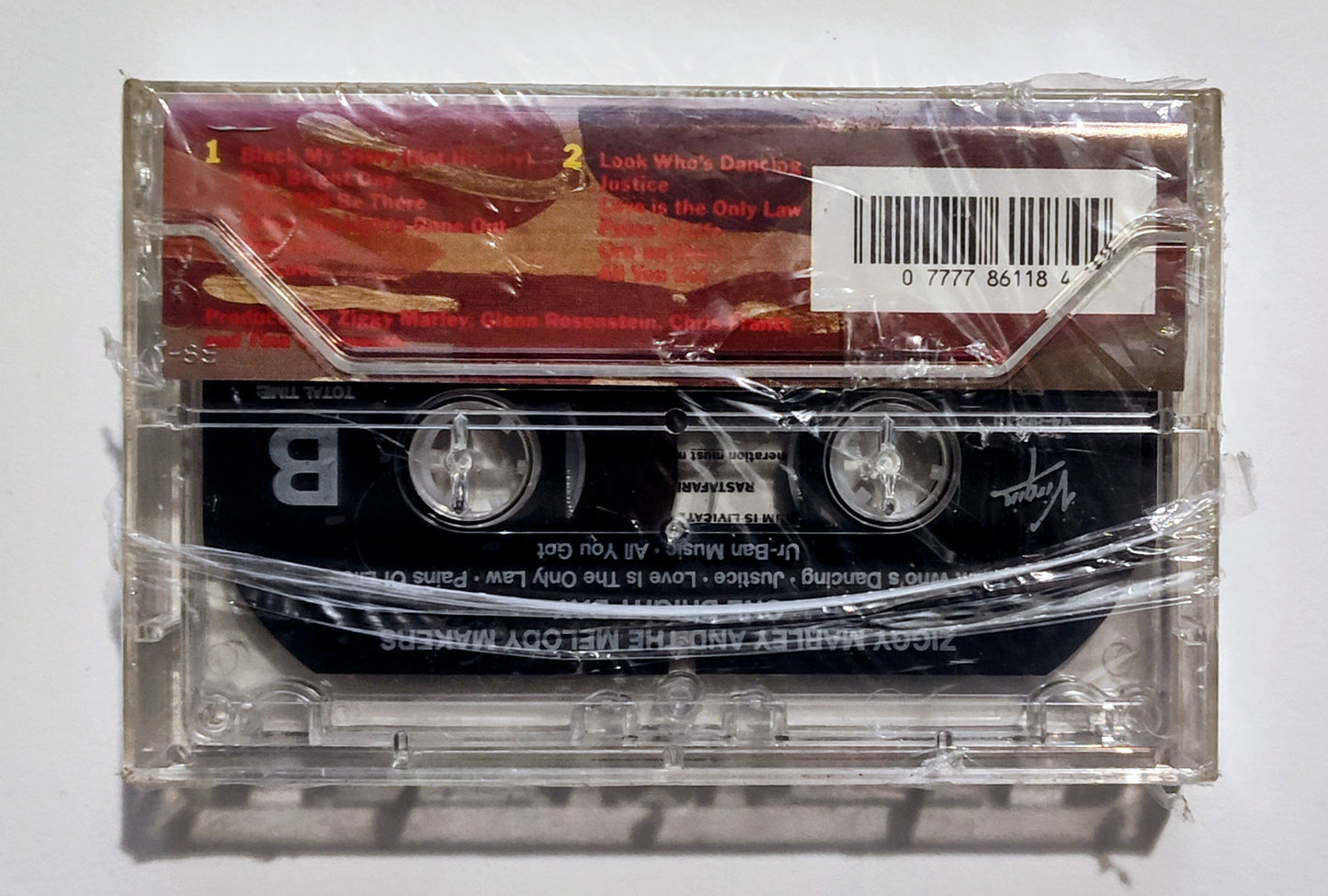 Ziggy Marley And The Melody Makers - "One Bright Day" - CASSETTE TAPE M/M (Sealed; loose seal)
