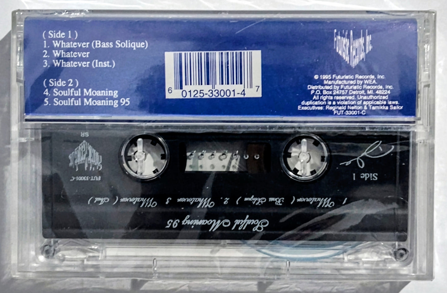 Dale - “Soulful Moaning” - CASSETTE TAPE (Maxi Single) NM/M (Sealed; cracked spine)