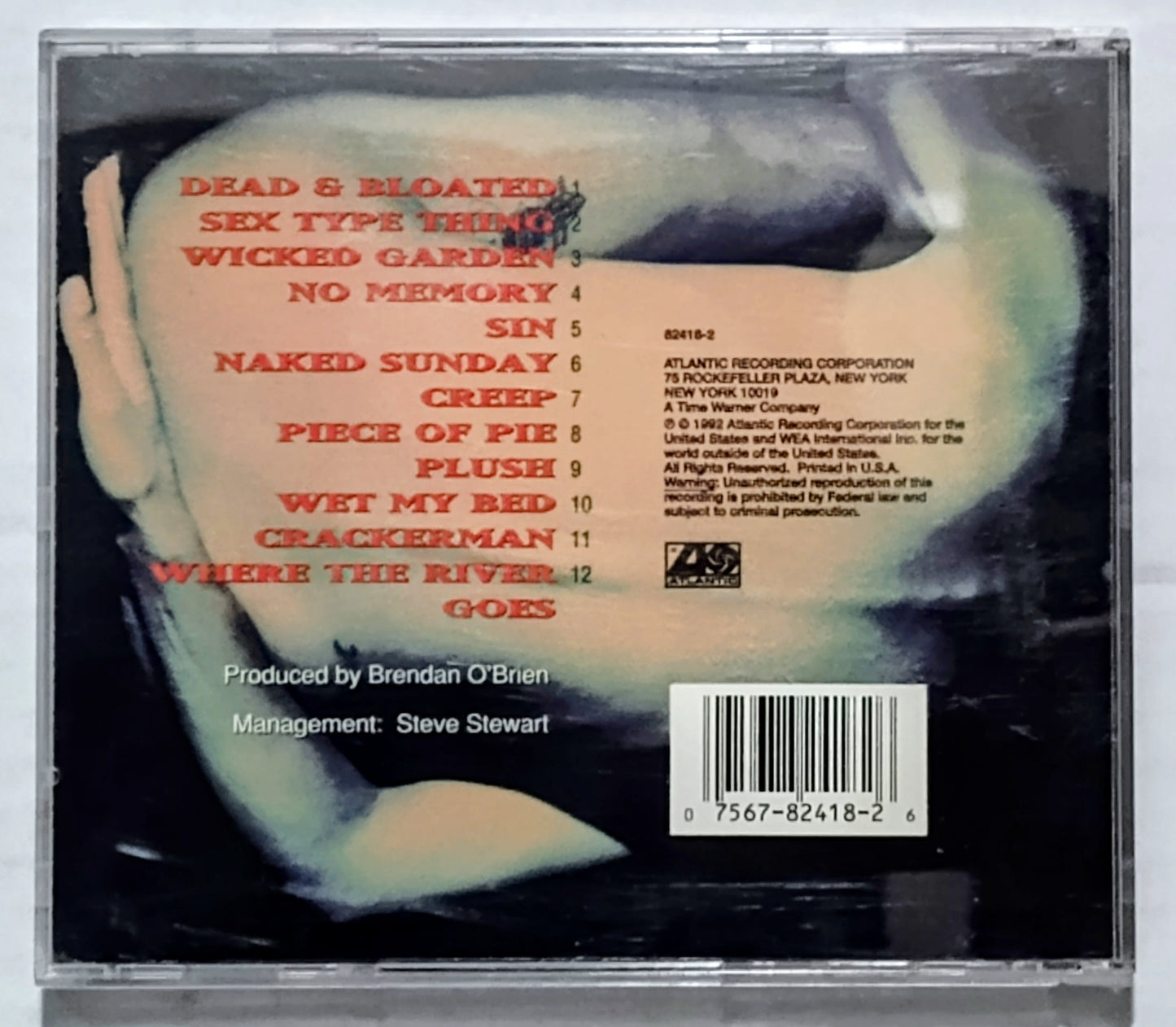 Stone Temple Pilots - “Core” - COMPACT DISC VG+/VG+