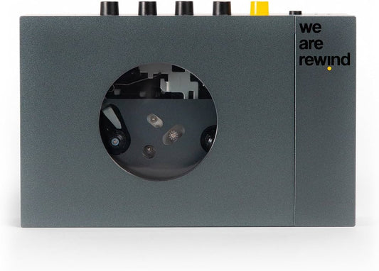 We Are Rewind Cassette Tape Player (*Includes Service Plan and Free Shipping; Please Allow Up To 2 Weeks For Shipping)