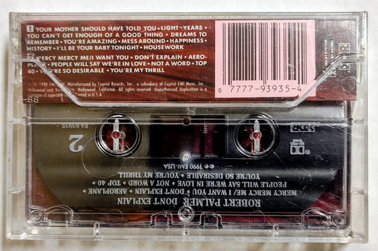 Robert Palmer - “Don’t Explain” - CASSETTE TAPE M/M (Sealed With Hype Sticker)