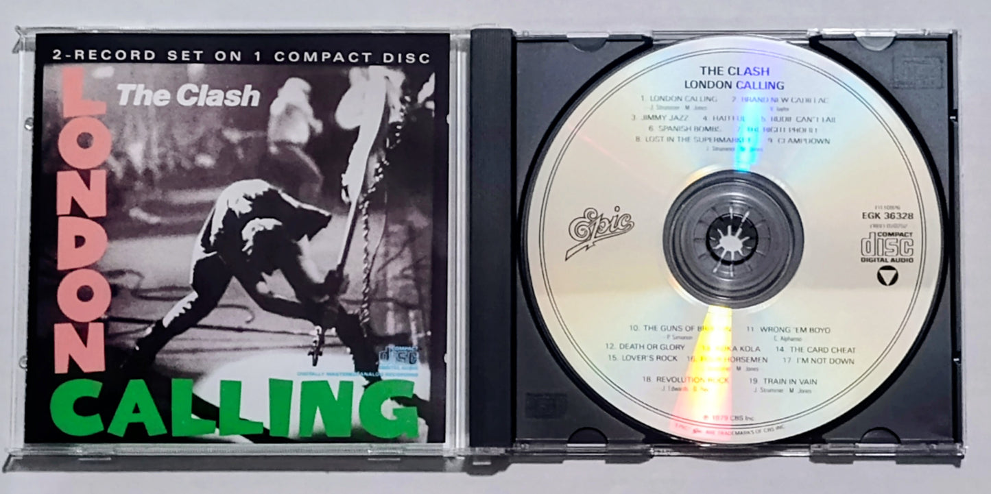Clash, The - “London Calling” - COMPACT DISC VG+/VG+