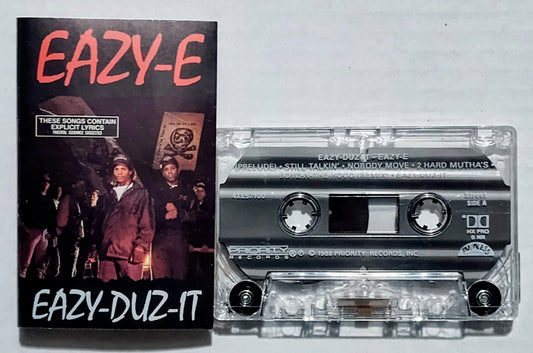 Eazy-E - “Eazy-Duz-It” - CASSETTE TAPE VG+/VG+