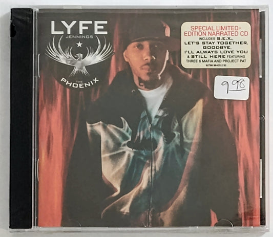 Lyfe Jennings - “The Phoenix” - COMPACT DISC NM/M (Sealed with hype sticker; tiny tear in cellophane)