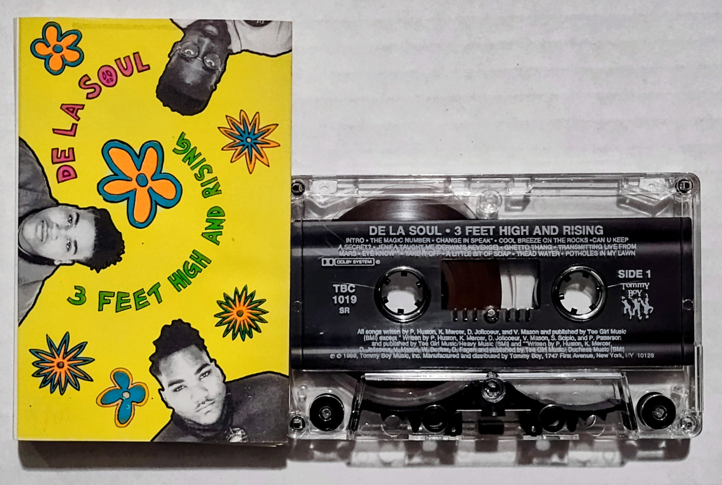 De La Soul - “3 Feet High And Rising” - CASSETTE TAPE VG/VG+