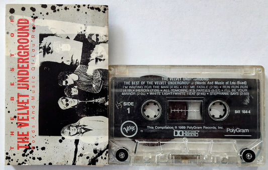 Velvet Underground, The - “The Best Of” - CASSETTE TAPE VG/G+