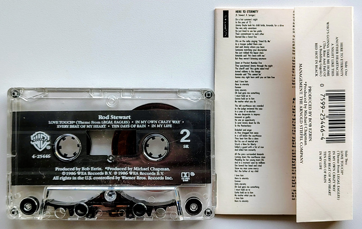 Rod Stewart - “Rod Stewart” - CASSETTE TAPE VG+/VG+