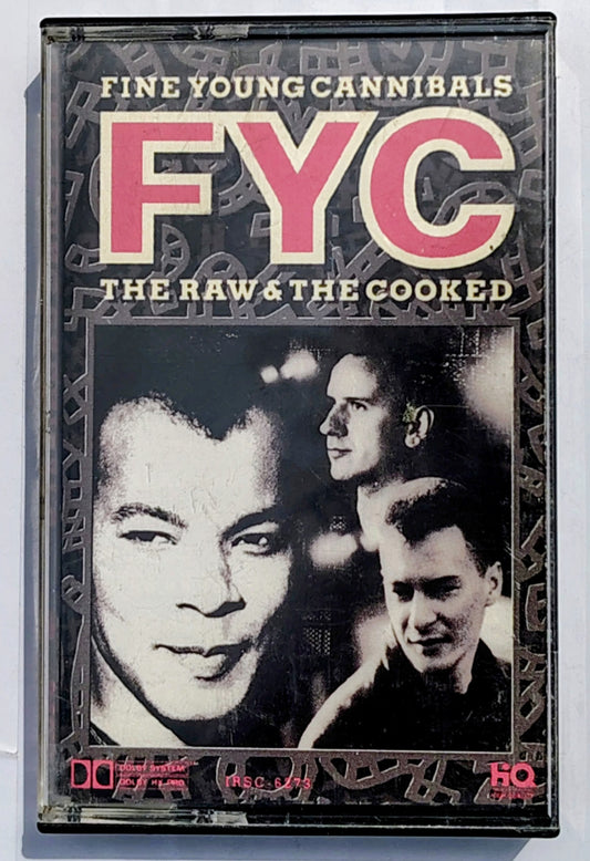 Fine Young Cannibals - "The Raw And The Cooked" - CASSETTE TAPE VG/VG+