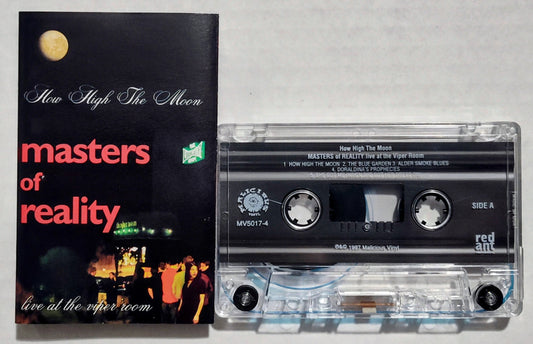 Masters Of Reality - “How High The Moon Live At The Viper Room” - INDIE CASSETTE TAPE NM/NM