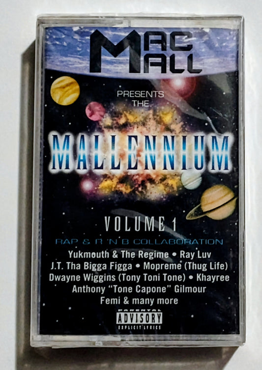 Mac Mall - "Mallenium Volume 1" - CASSETTE TAPE M/M (Sealed)