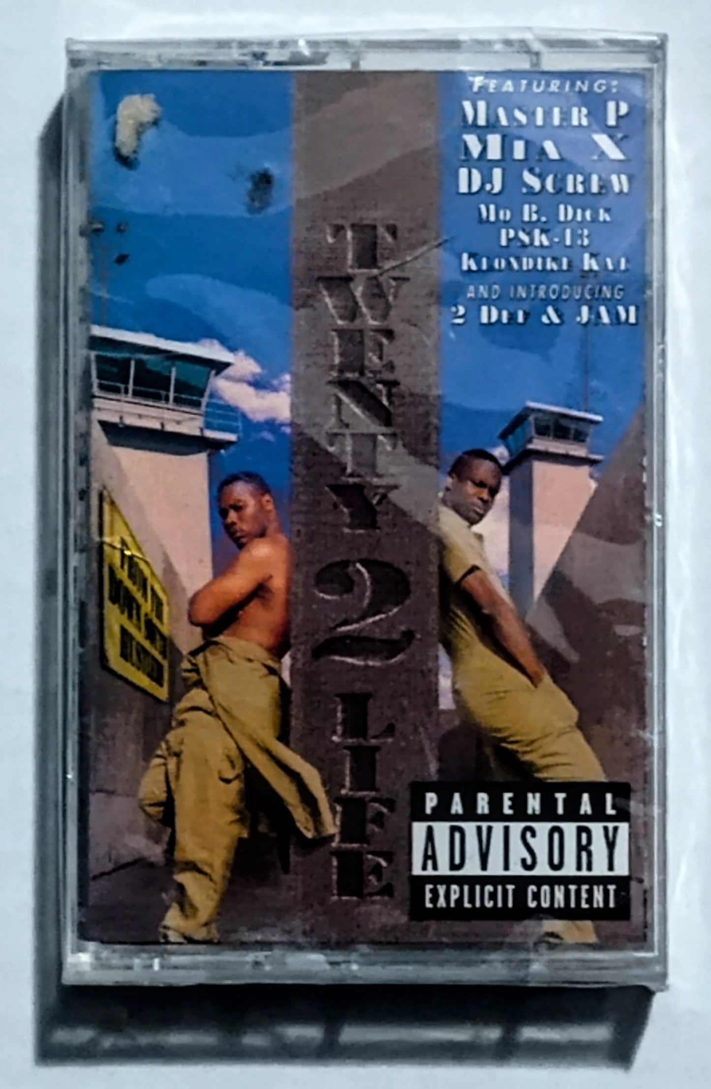 20-2-Life - “Twenty-Two-Life” - CASSETTE TAPE NM/M (Sealed; 1 cm crack in cover; 1 inch crack on back)