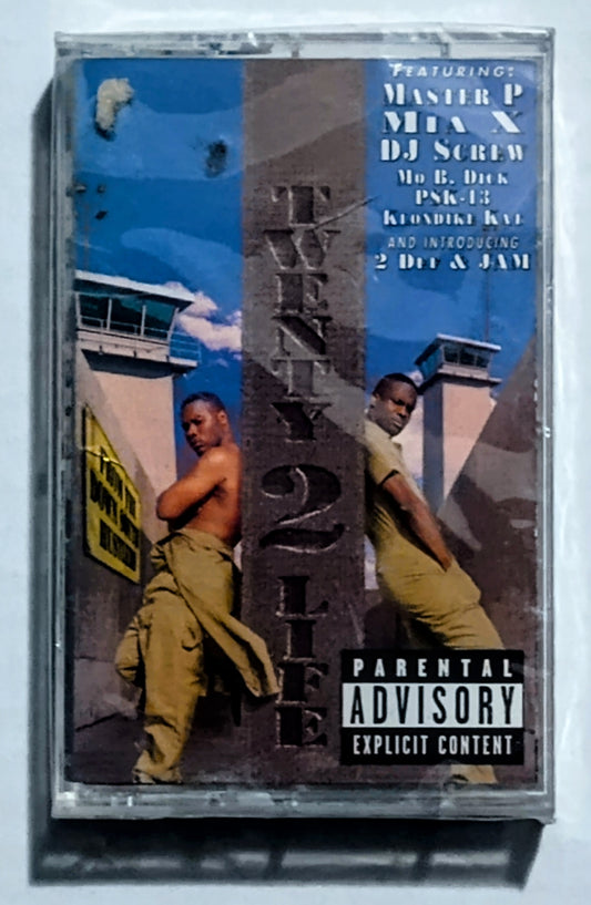 20-2-Life - “Twenty-Two-Life” - CASSETTE TAPE NM/M (Sealed; 1 cm crack in cover; 1 inch crack on back)