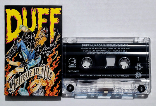 Duff McKagen - “Believe In Me” - CASSETTE TAPE NM/NM