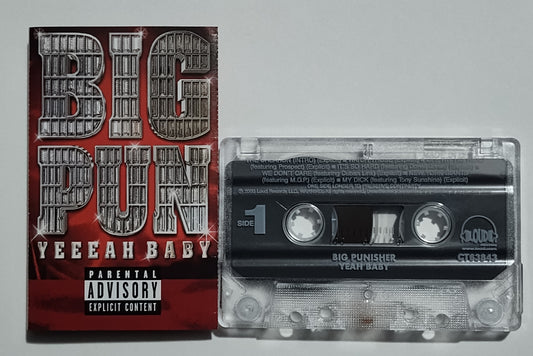 Big Pun - "Yeeeah Baby" - CASSETTE TAPE VG+/VG+