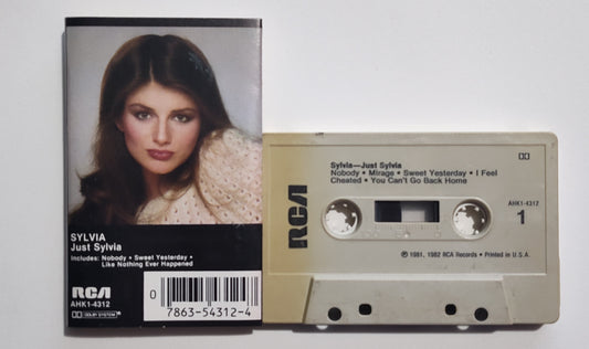 Sylvia - "Just Sylvia" - CASSETTE TAPE (DOLBY) VG/VG