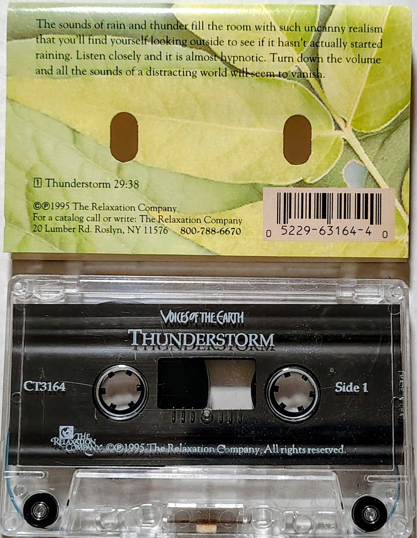 Voices of the Earth - "Thunderstorm" - CASSETTE TAPE NM/NM