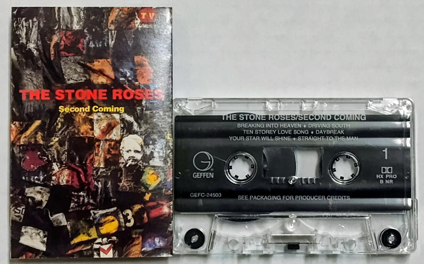 Stone Roses - “The Second Coming” - CASSETTE TAPE VG+/VG+