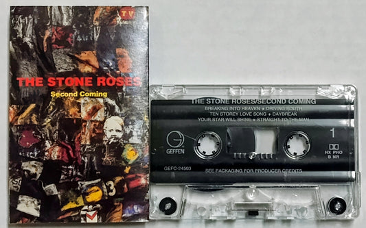 Stone Roses - “The Second Coming” - CASSETTE TAPE VG+/VG+