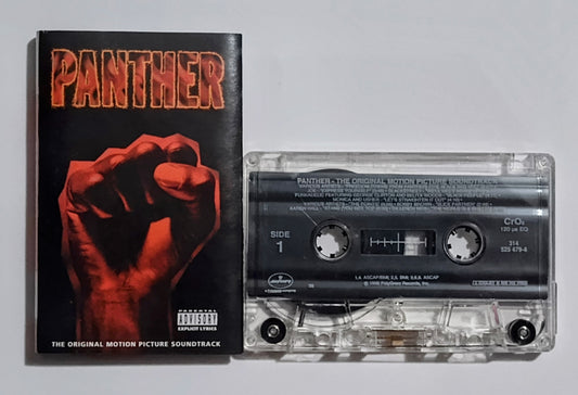 Various Artists - "Panther Soundtrack" - CASSETTE TAPE (DOLBY HX PRO B NR) VG/VG