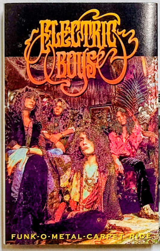 Electric Boys - “Funk-O-Metal Carpet Ride” - CASSETTE TAPE VG+/VG