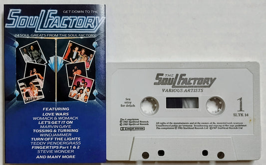 Various Artists - “The Soul Factory 1” - CASSETTE TAPE VG+/VG+