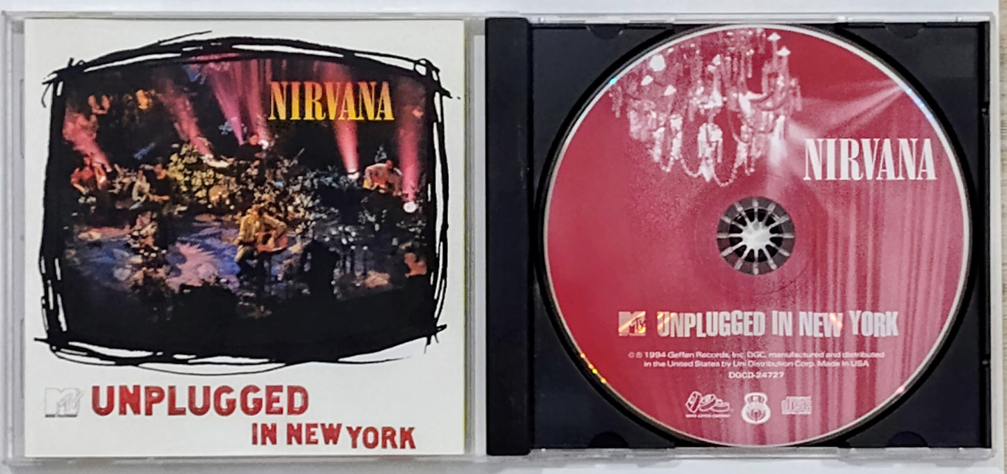 Nirvana - “MTV Unplugged” - COMPACT DISC VG+/VG+ *🌟*