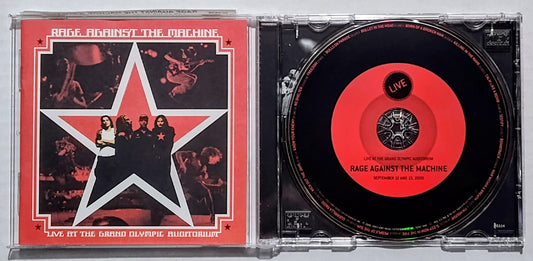 Rage Against The Machine - "Live At The Grand Olympic Auditorium" - COMPACT DISC NM/NM