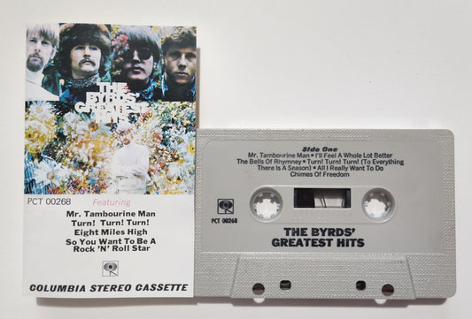 Byrds, The - "Greatest Hits" - CASSETTE TAPE VG+/VG+