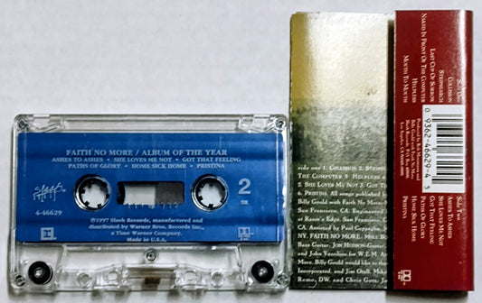 Faith No More - “Album Of The Year” - CASSETTE TAPE VG+/VG