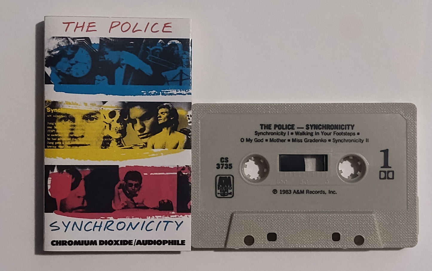 Police, The - "Synchronicity" - CASSETTE TAPE (DOLBY) VG+/VG+