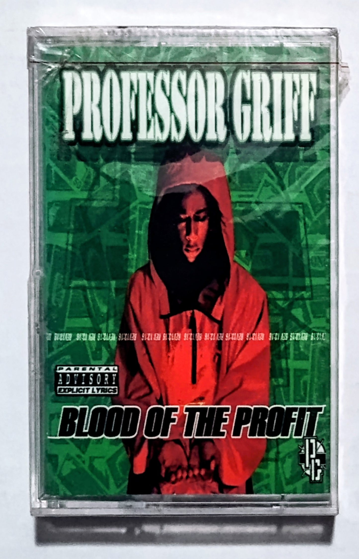 Professor Griff - “Blood Of The Profit” - CASSETTE TAPE NM/M (Sealed; hole in cellophane)