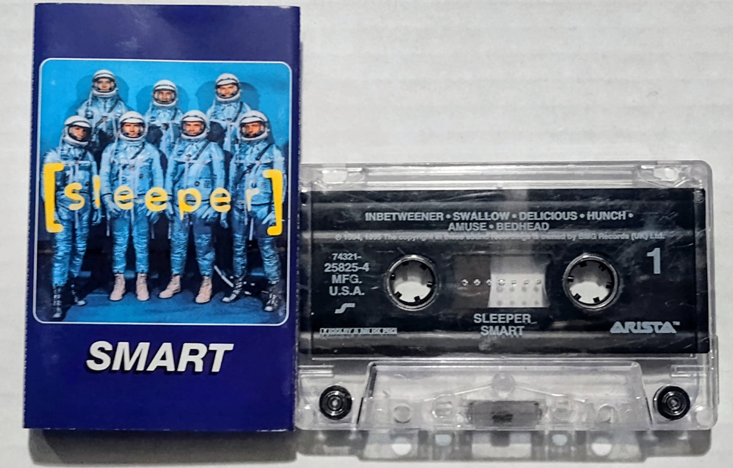 Sleeper - “Smart” - CASSETTE TAPE VG/VG