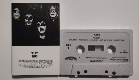 Kiss - "Kiss" - CASSETTE TAPE (DOLBY) VG+/NM