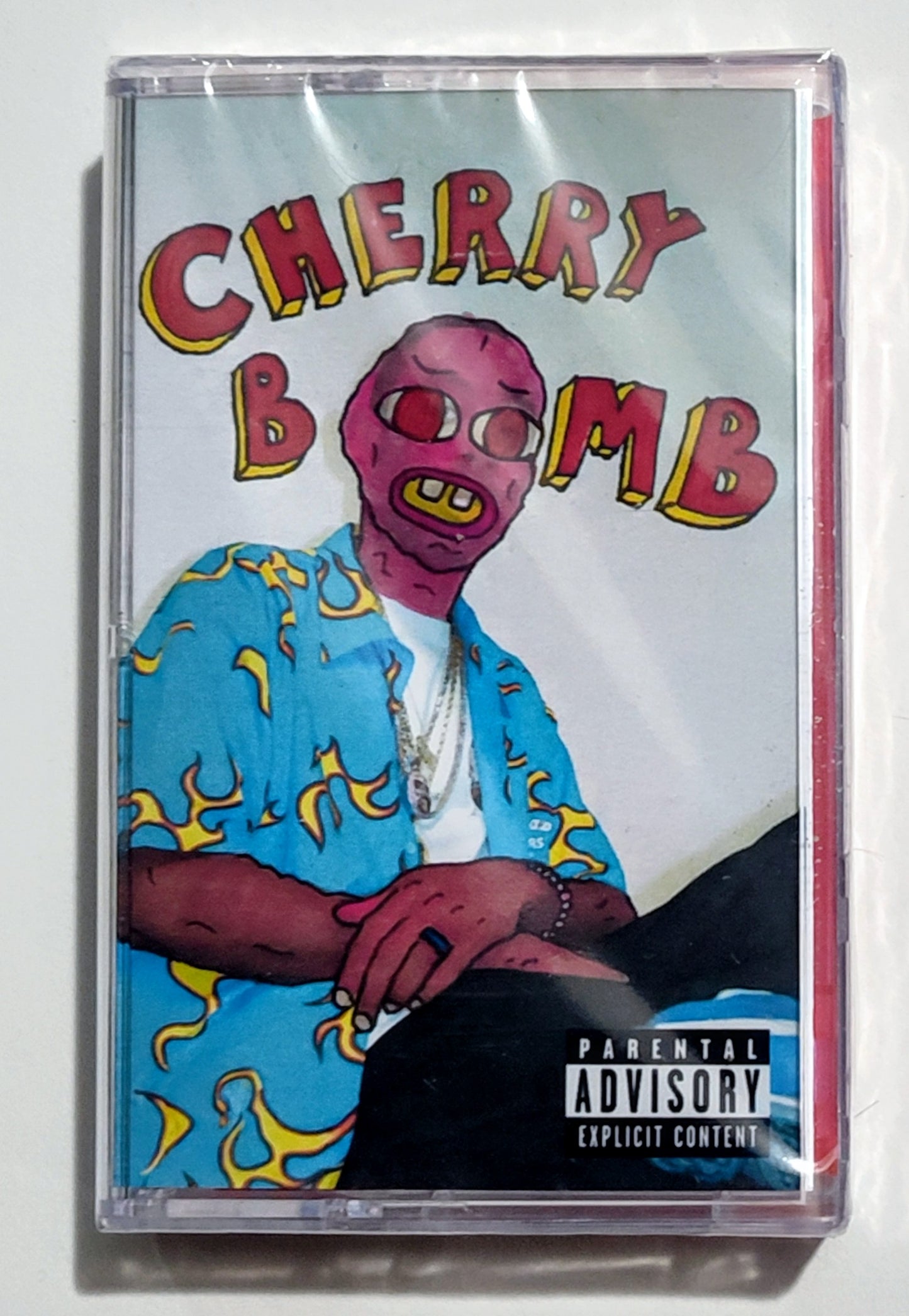 Tyler The Creator - "Cherry Bomb" - CASSETTE TAPE (Italy "Fan Club" Tape) M/M (Sealed)