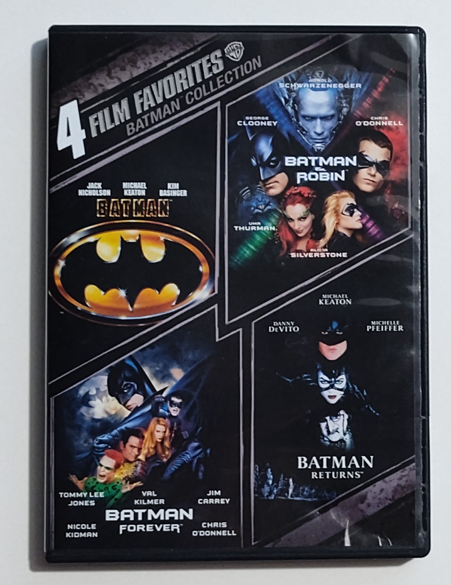 "Batman 4-Film Collection" - DVD NM/NM