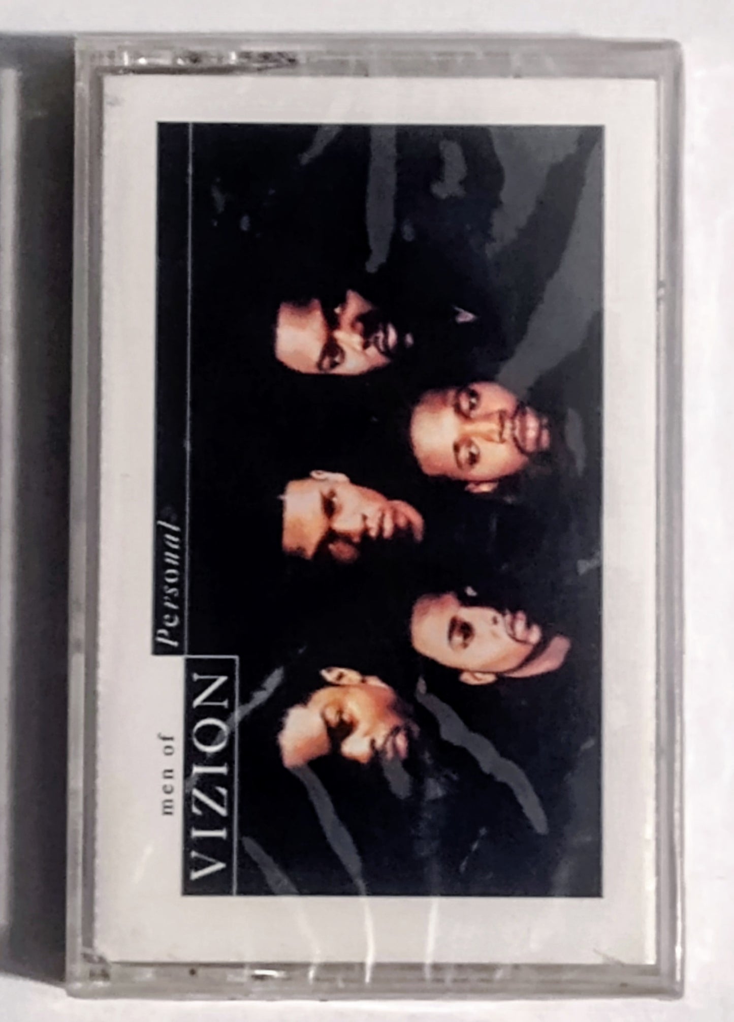 Men Of Vizion - “Personal” - CASSETTE TAPE VG+/M (Sealed; cracked spine and back of case)