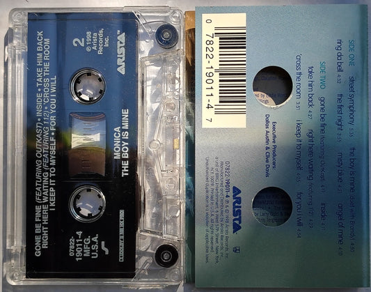 Monica - "The Boy Is Mine" CASSETTE TAPE VG+/VG+