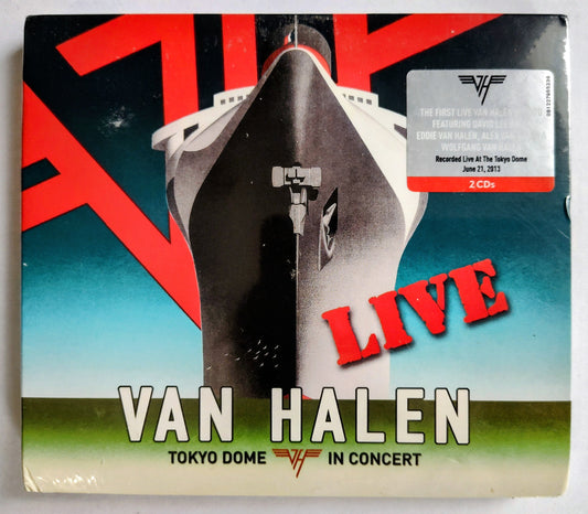 Van Halen - "Tokyo Dome Live" - COMPACT DISC (2x) VG+/M (Sealed with light shelf wear)