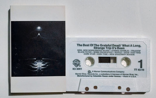 Grateful Dead, The - "The Best Of The Grateful Dead: What A Long Strange Trip It's Been" - CASSETTE TAPE (Columbia House) VG/VG+